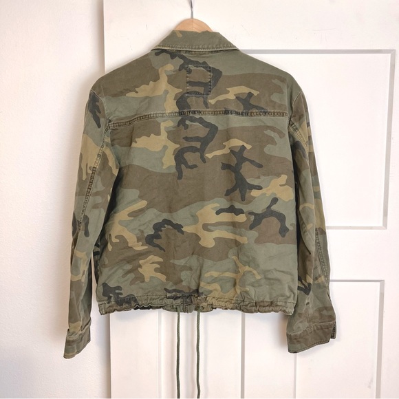 NWOT | Anthropologie Sanctuary Freedom Camo Jacket | S - Picture 2 of 4